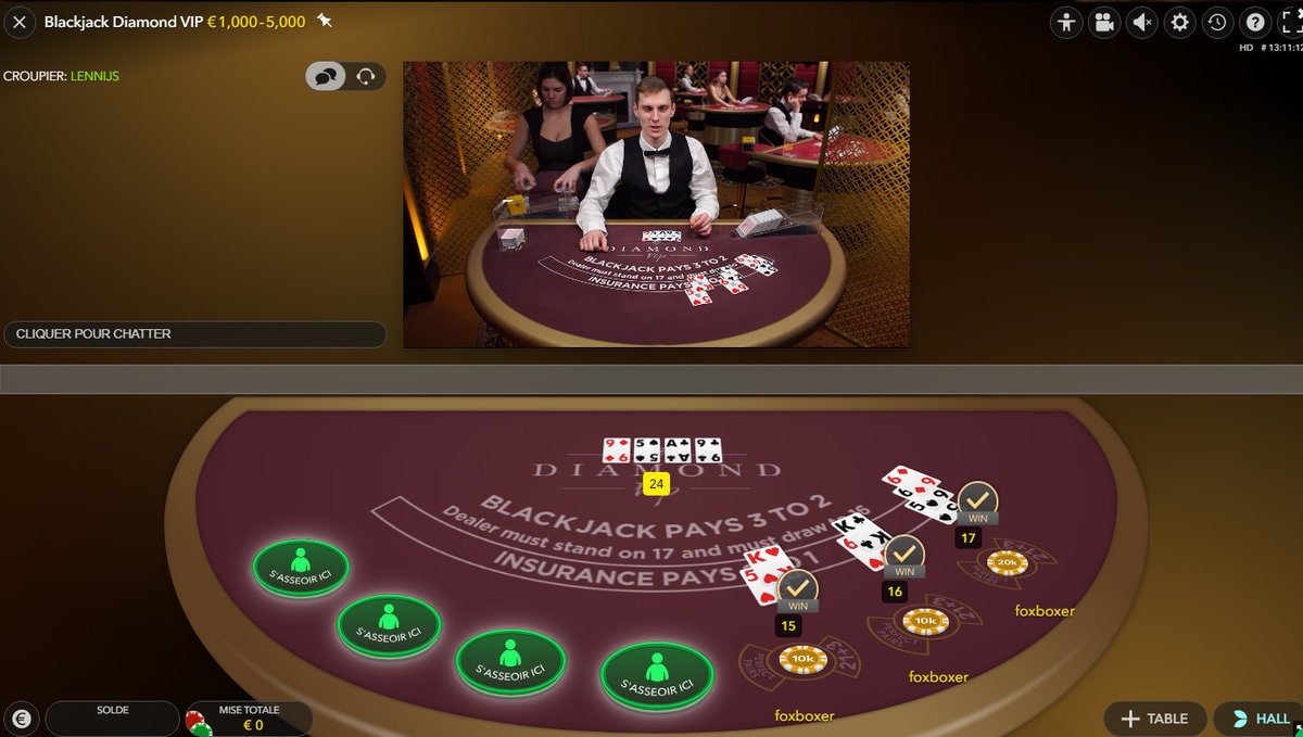 blackjack online casino