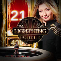 Lightning Roulette sur Magical Spin