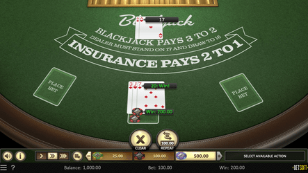 jeux de blackjack gratuit Betsoft en RNG