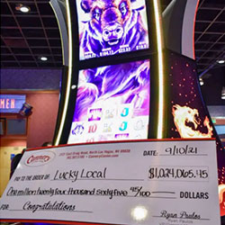 Un jackpot d'un million gagné à Las Vegas