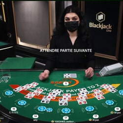 Tournoi de jeux de blackjack en live sur Cresus Casino