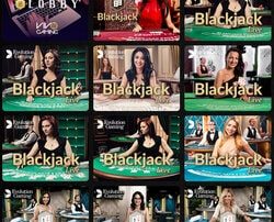 Large choix de tables de blackjack en ligne sur NevadaWin