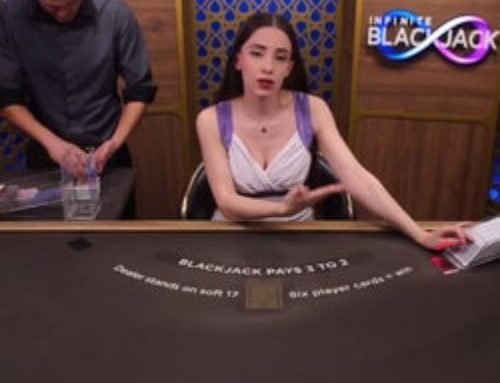 Infinite Blackjack avec croupiers en direct sur Lucky8