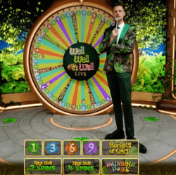 Roue de la Fortune Well Well Well Live de Playtech