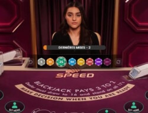 Dublinbet propose 2 tables Speed Blackjack Ruby avec croupiers en direct