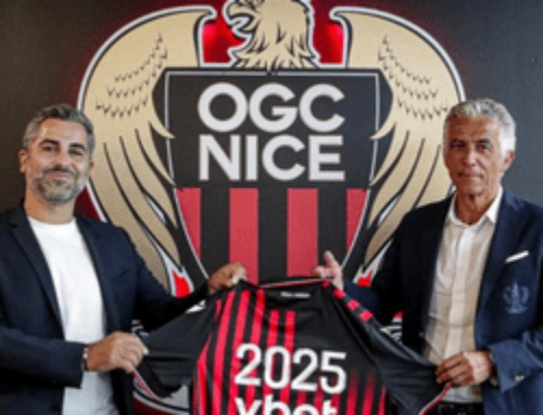 Le club de football de Ligue 1 OGC Nice sponsorisé par VBet