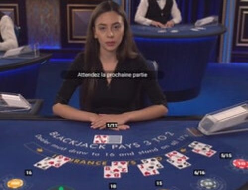 Les jeux en live Blackjack Azure sur Magical Spin