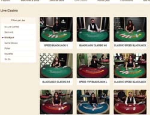 Details des jeux de blackjack et baccarat en live sur Wild Sultan