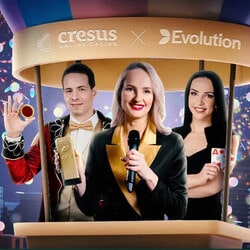 Blackjack en ligne Evolution sur Cresus Casino