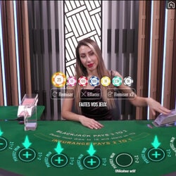 VIP Blackjack 3 de Vivo Gaming sur Magical Spin