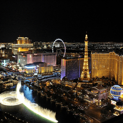 Palmares des touristes a Las Vegas