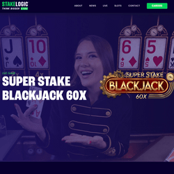Super Stake Blackjack de Stakelogic Live