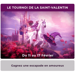 Tournoi de la Saint Valentin 2024 sur Magical Spin