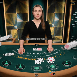 Blackjack Emerald de Pragmatic Play Live