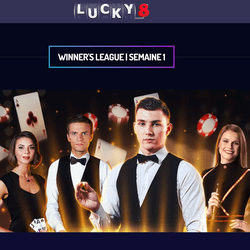 Tournoi de blackjack en ligne sur Lucky8