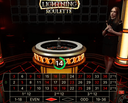 Roulette Lightning XXXtreme