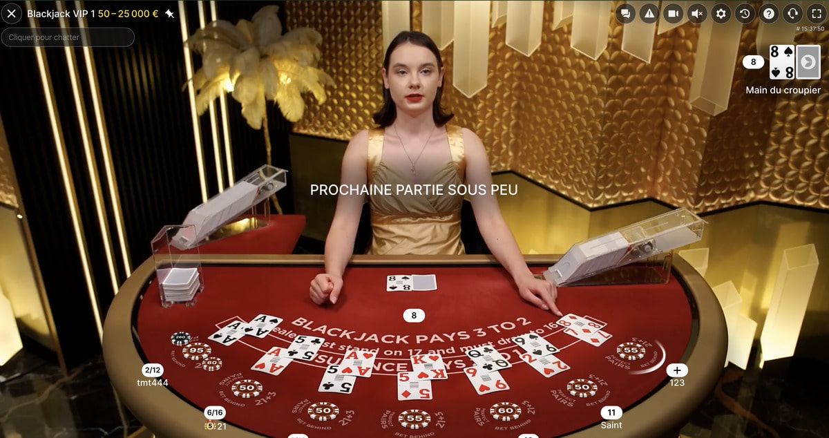 Cartes Black jack
