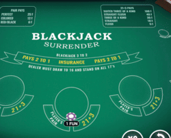 Blackjack Surrender de Platipus