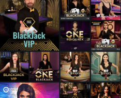 Blackjack en Live sur RoyalistPlay