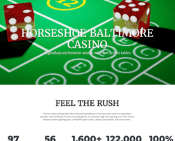 Site du Horseshoe Casino Baltimore