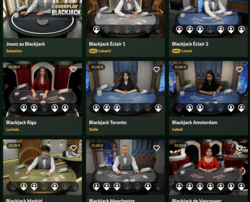 Microgaming Live Blackjack