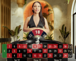 Dealer Roulette Latina d'Ezugi
