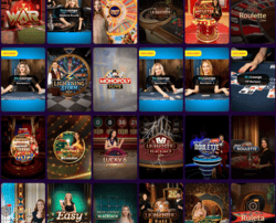 Jeux en Live sur Brutal Casino