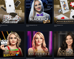 Jeux Playtech sur Casino Night