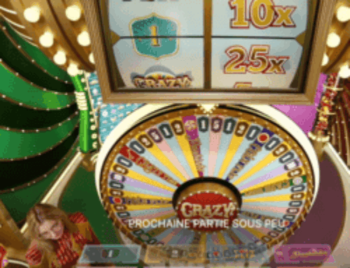 Roue de la chance Crazy Time : gros gain sur Azur Casino