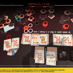 Quinte Flush Royale a l'Imperial Club Paris