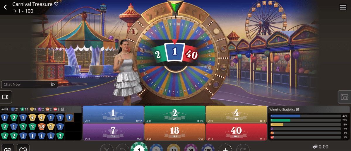Roue de la Fortune Carnival Treasure Roue de la Fortune Carnival Treasure