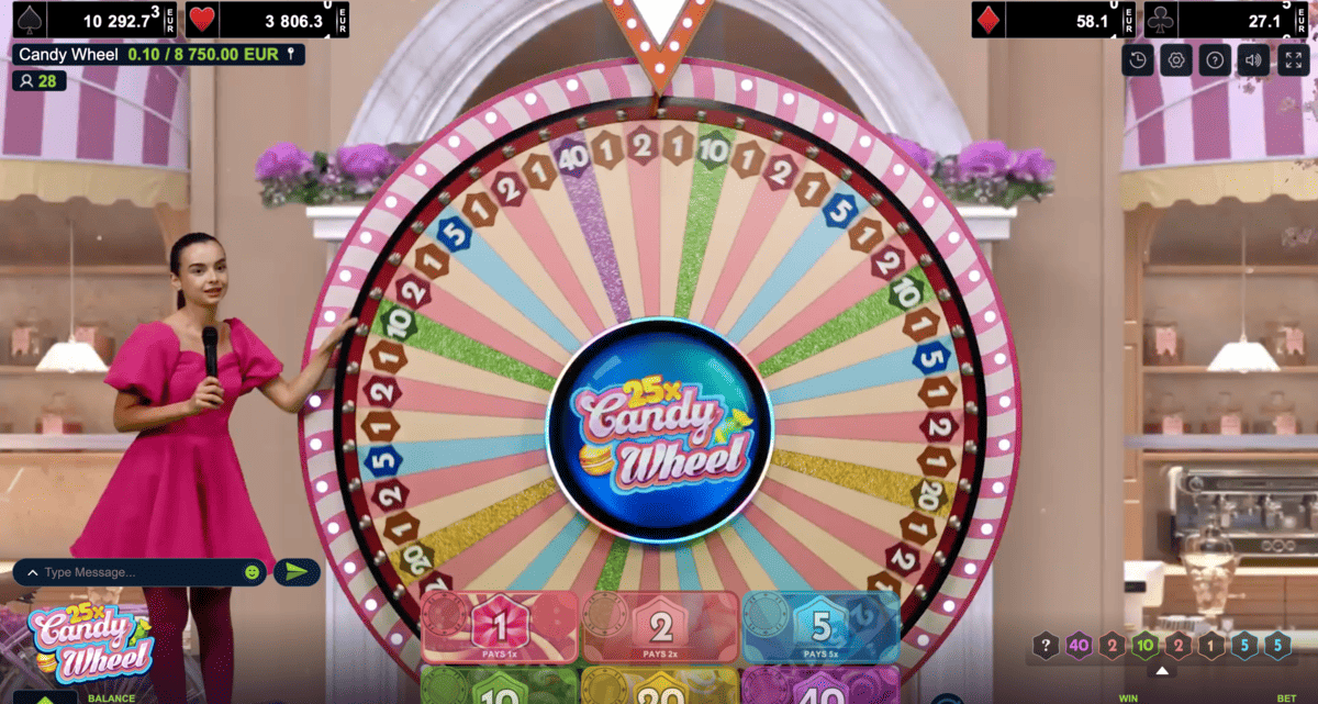 Studio de Candy Wheel